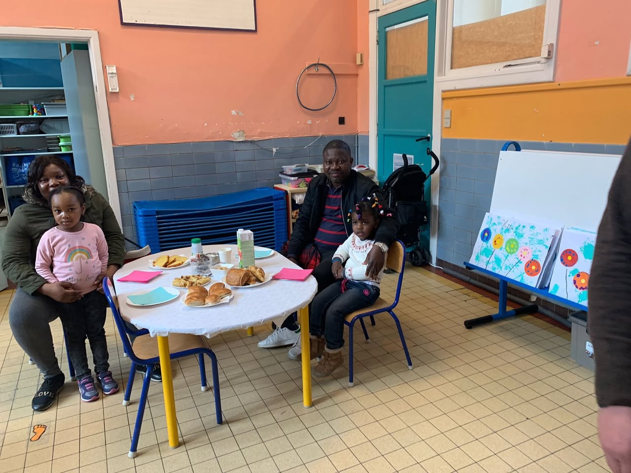 Deuxième petit déjeuner parents en M1