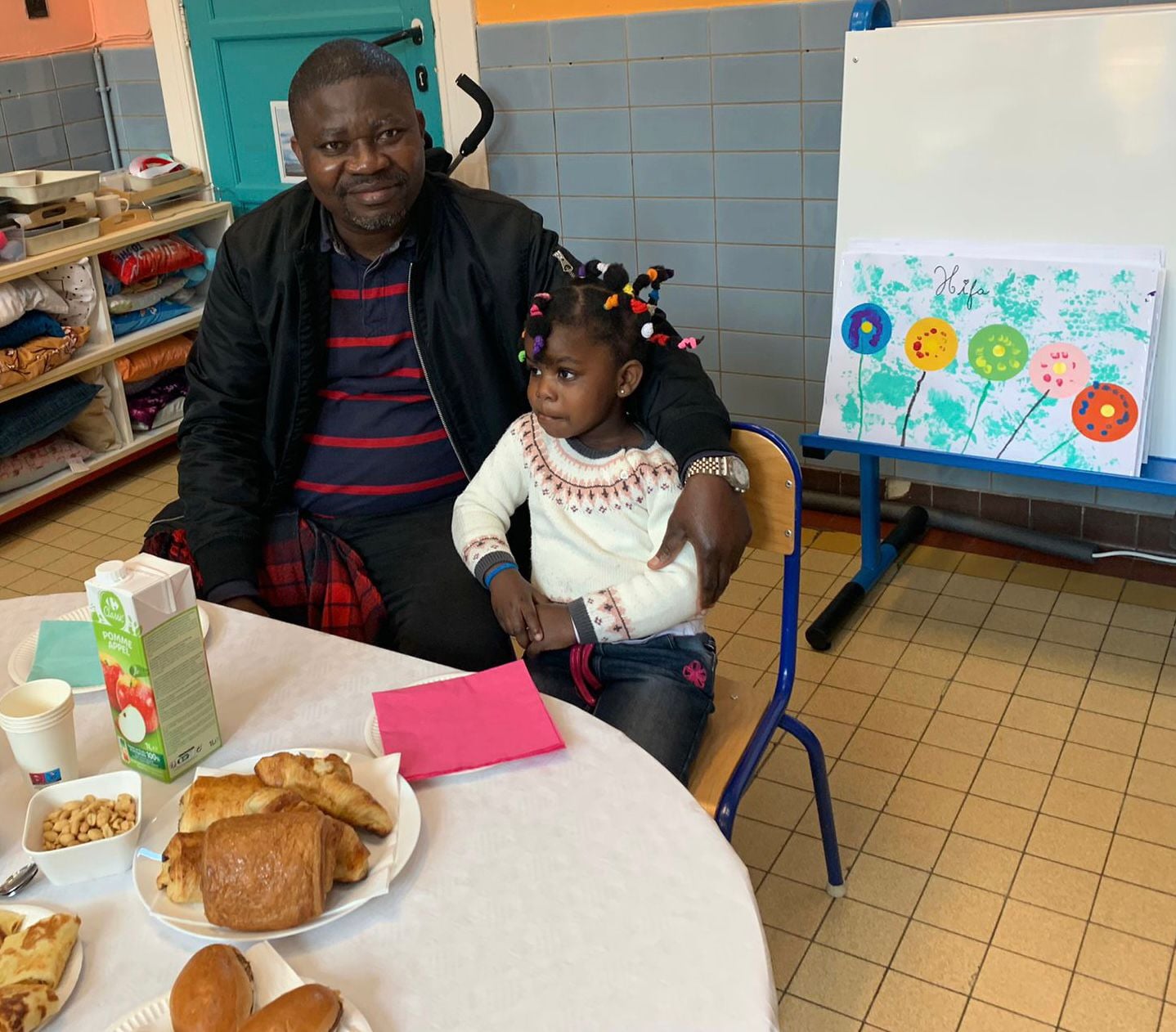 Deuxième petit déjeuner parents en M1