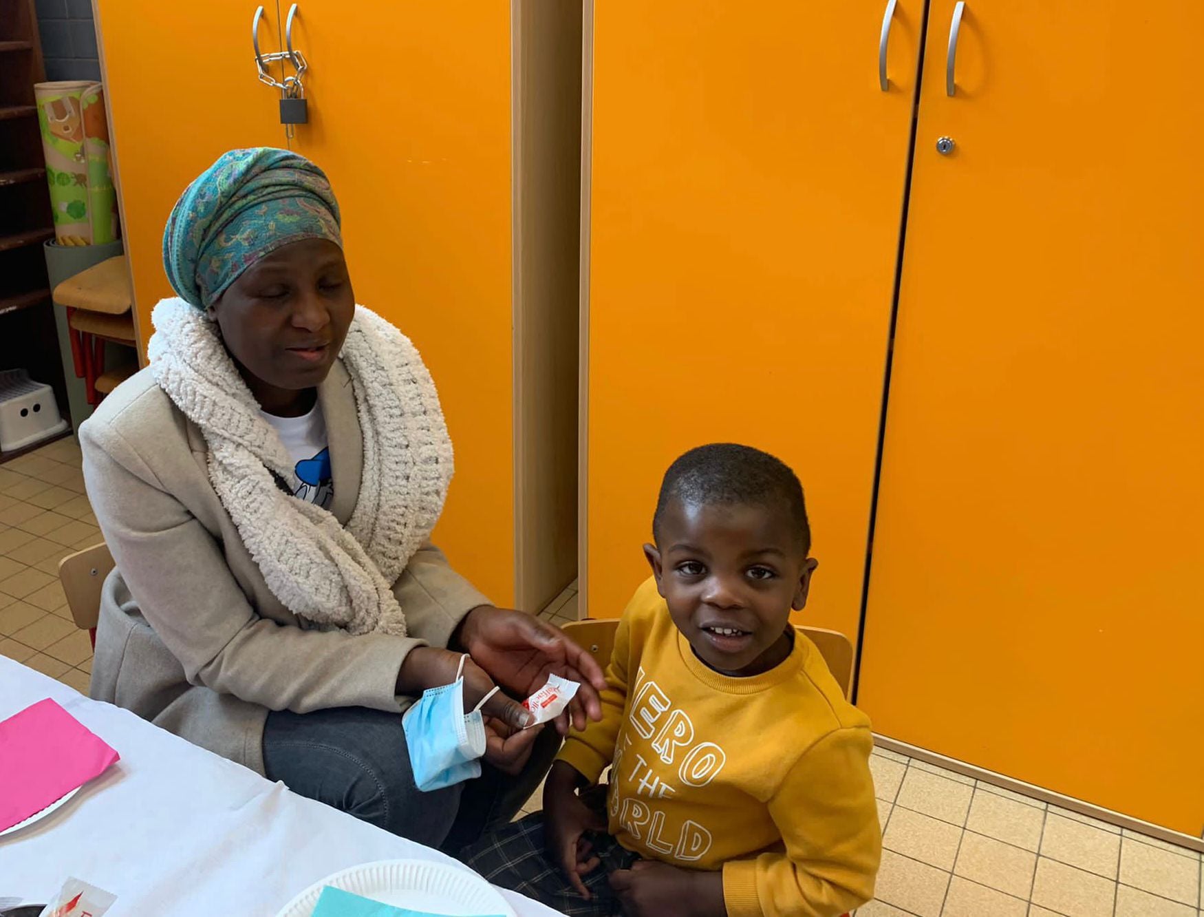 Deuxième petit déjeuner parents en M1