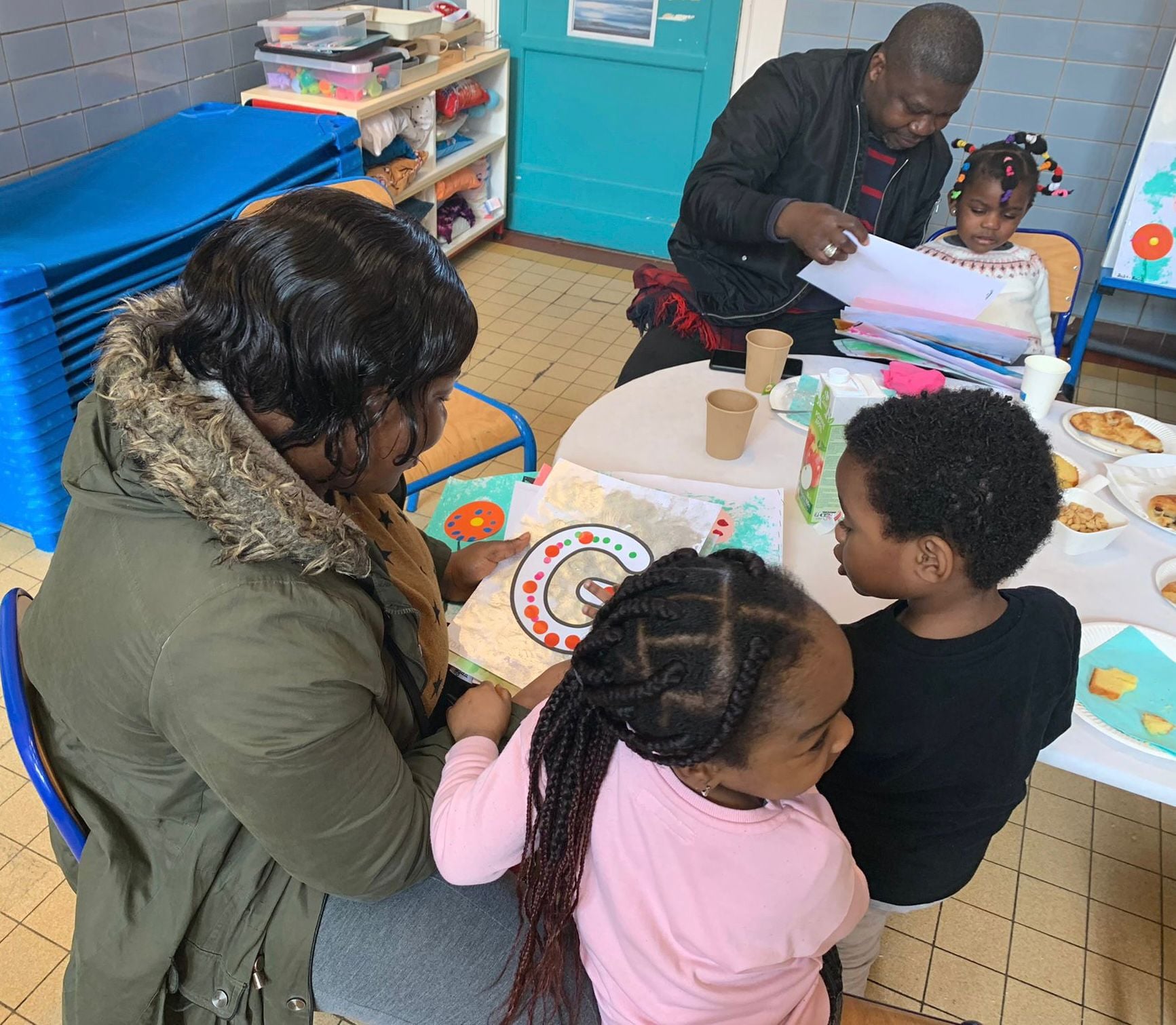 Deuxième petit déjeuner parents en M1