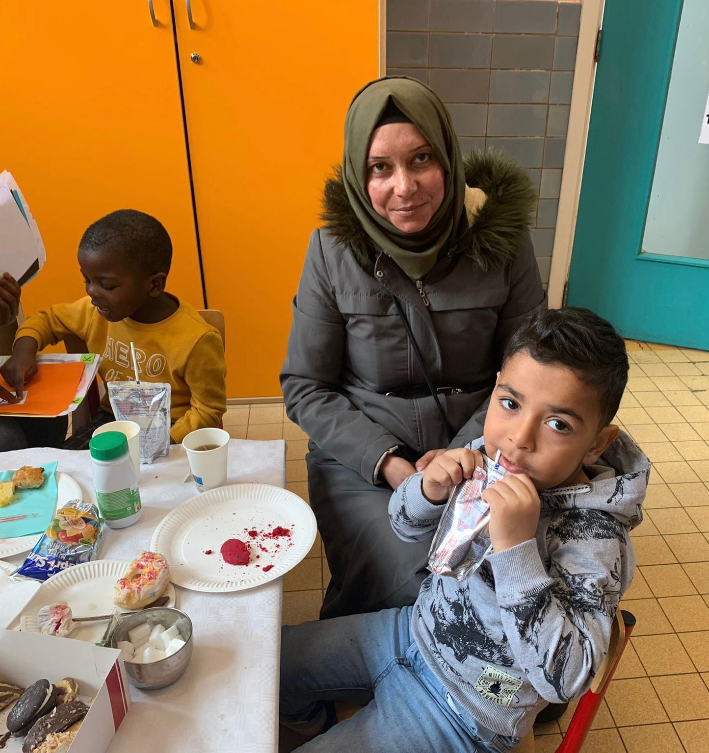 Deuxième petit déjeuner parents en M1