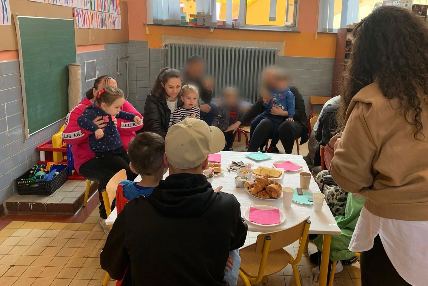 Deuxième petit déjeuner parents en M1