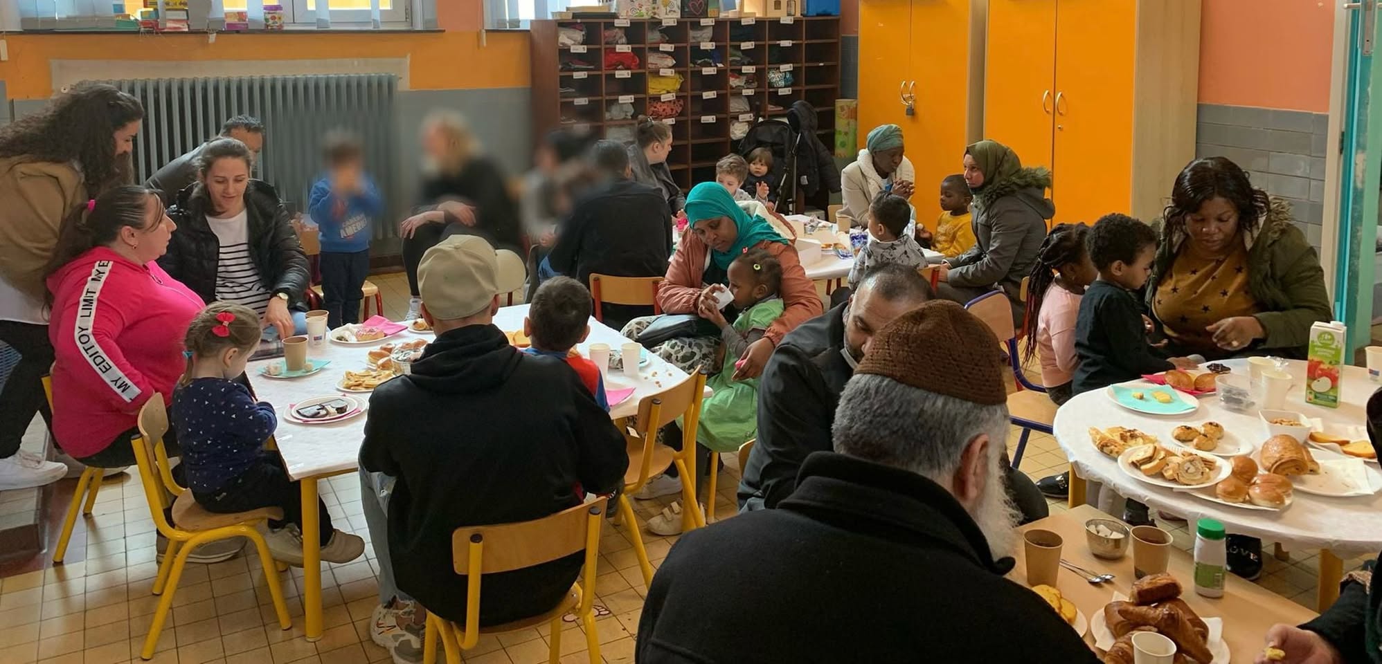 Deuxième petit déjeuner parents en M1