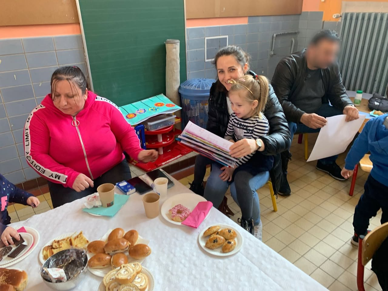 Deuxième petit déjeuner parents en M1
