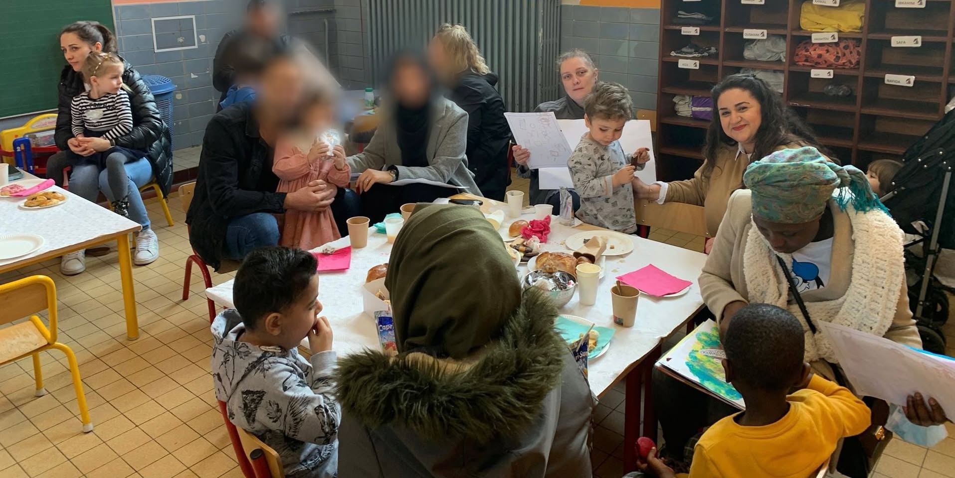 Deuxième petit déjeuner parents en M1