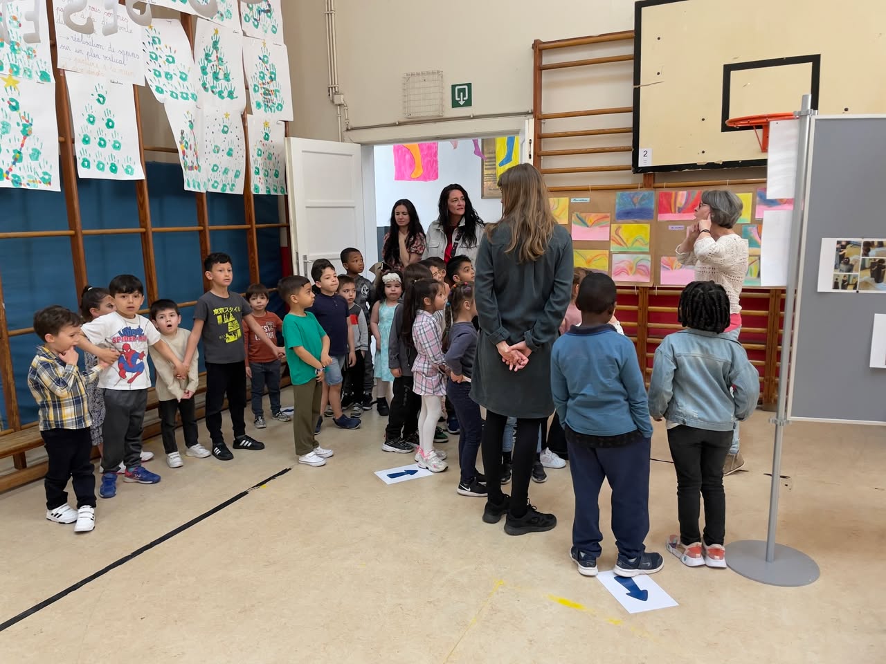 Exposition de reprises de grands artistes à l'école Henri Frick