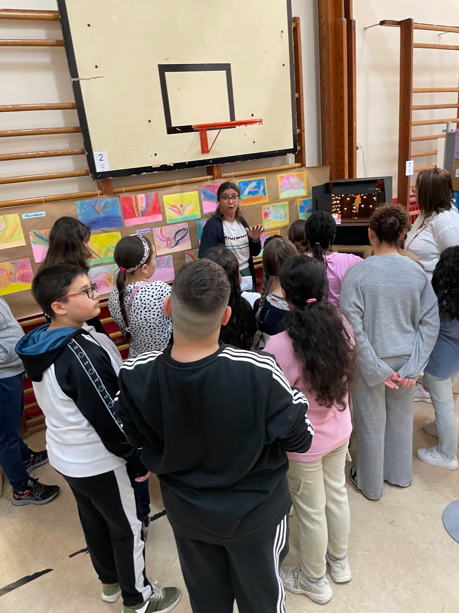 Exposition de reprises de grands artistes à l'école Henri Frick