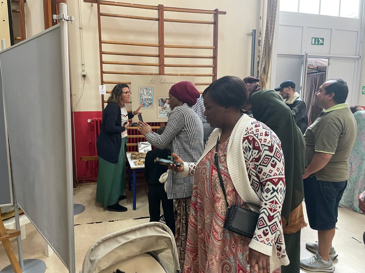 Exposition de reprises de grands artistes à l'école Henri Frick