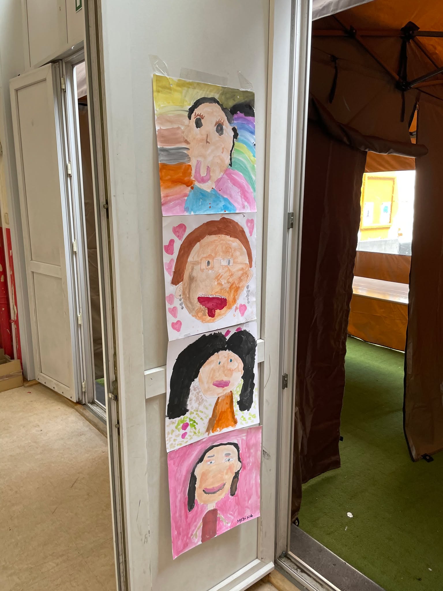 Exposition de reprises de grands artistes à l'école Henri Frick