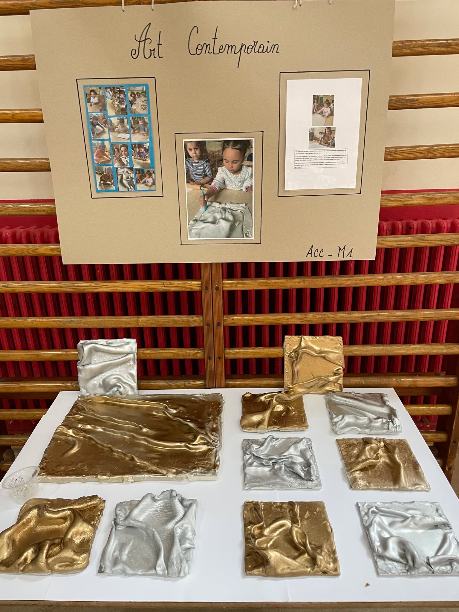 Exposition de reprises de grands artistes à l'école Henri Frick