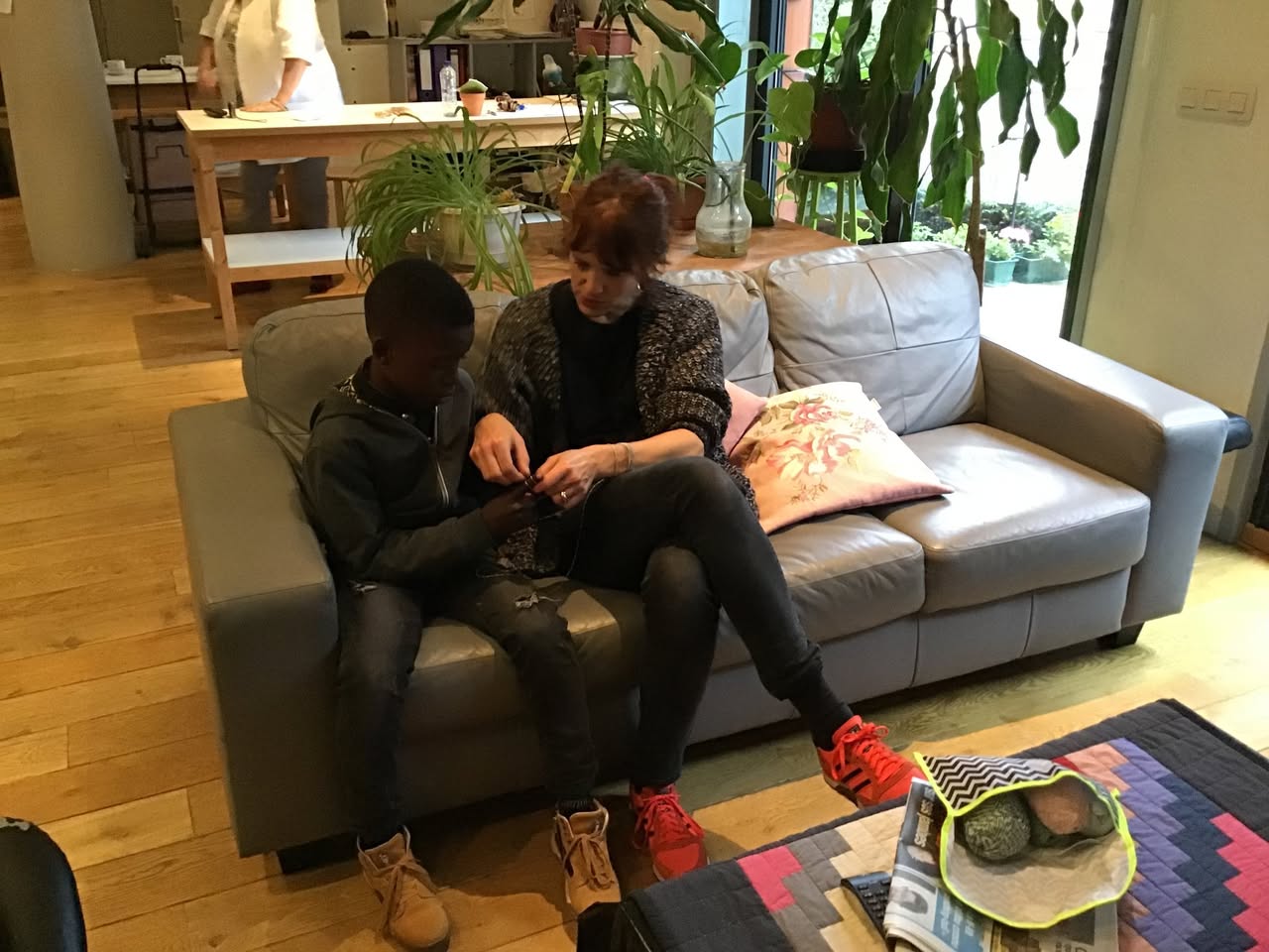Ateliers d’écriture et de lecture des P1-P2 à la Maison des familles