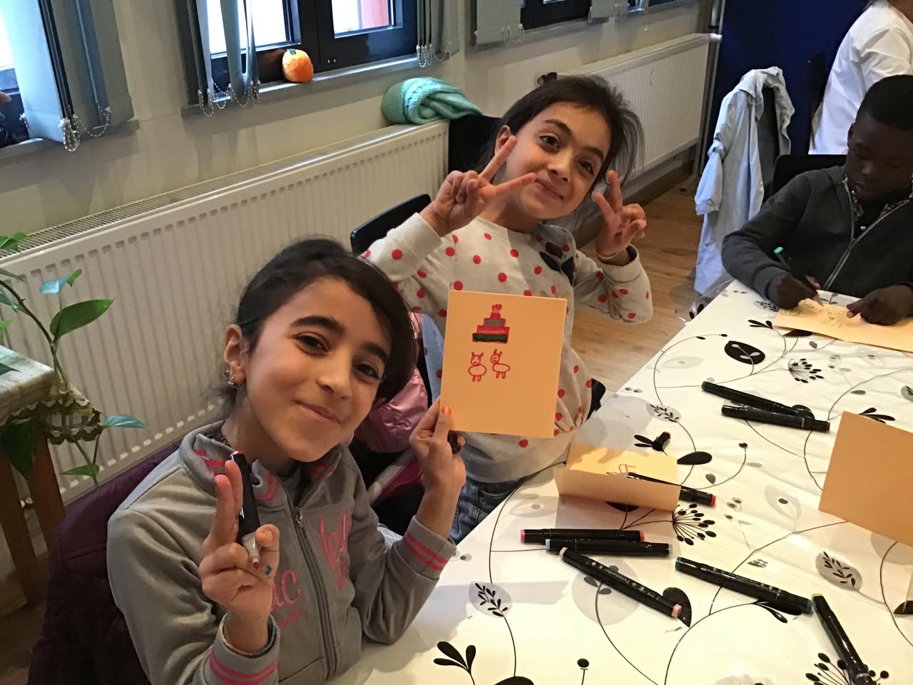 Ateliers d’écriture et de lecture des P1-P2 à la Maison des familles