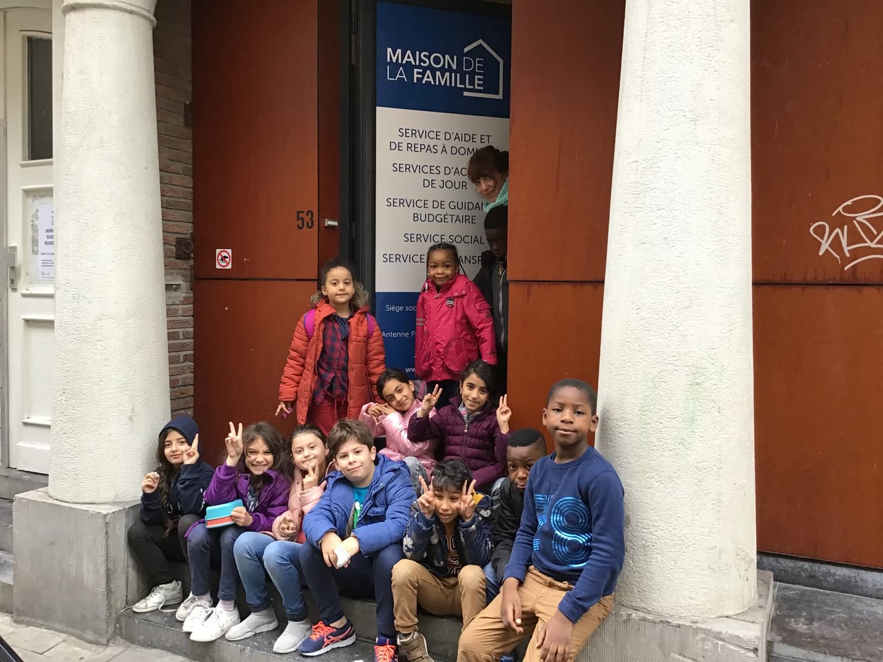 Ateliers d’écriture et de lecture des P1-P2 à la Maison des familles
