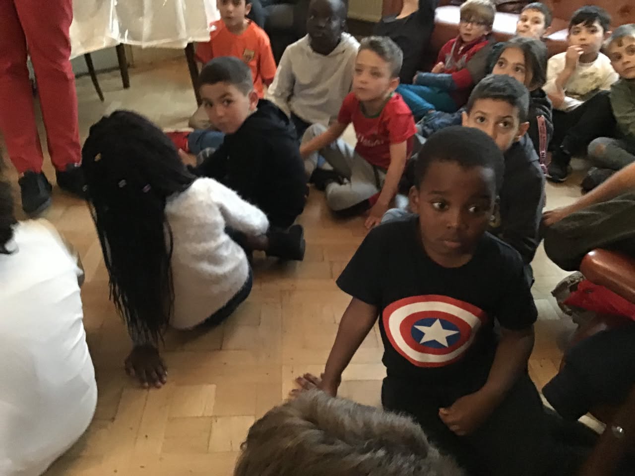 Ateliers d’écriture et de lecture des P1-P2 à la Maison des familles