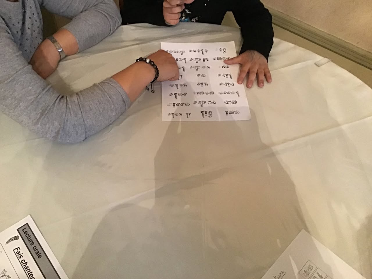 Ateliers d’écriture et de lecture des P1-P2 à la Maison des familles