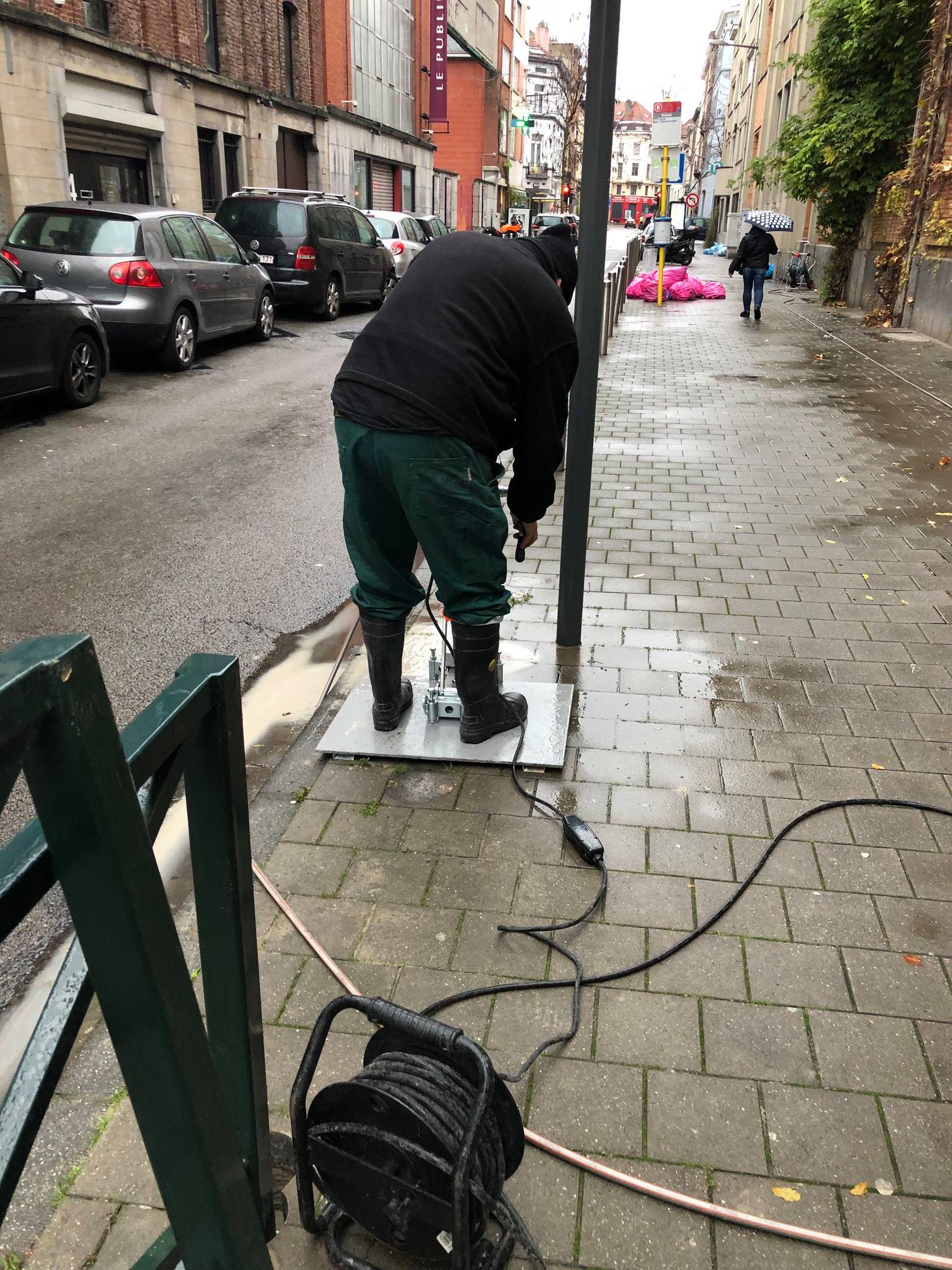 Nouvelles barrières de protection devant l’école