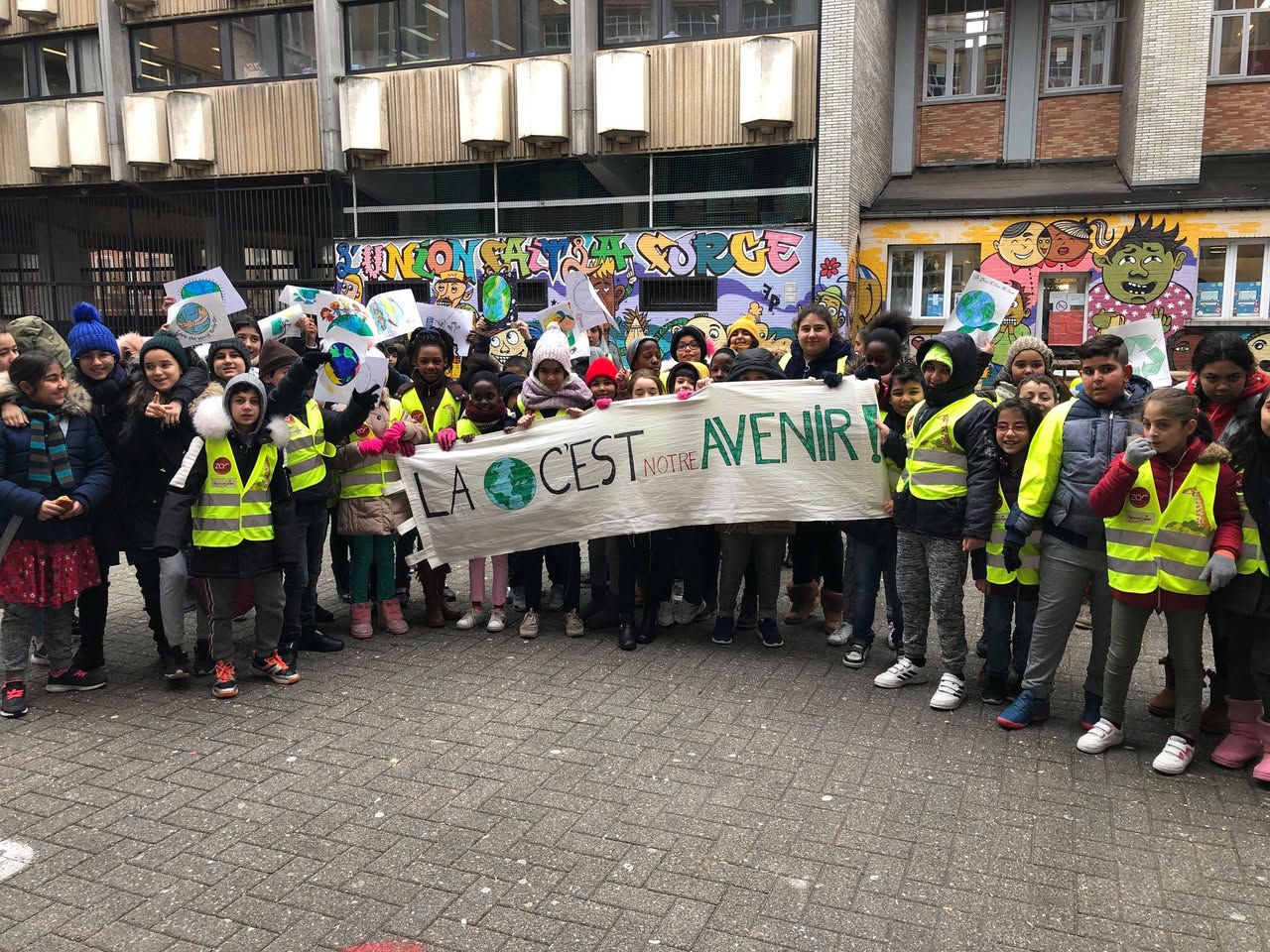 Les élèves mobilisés pour le climat