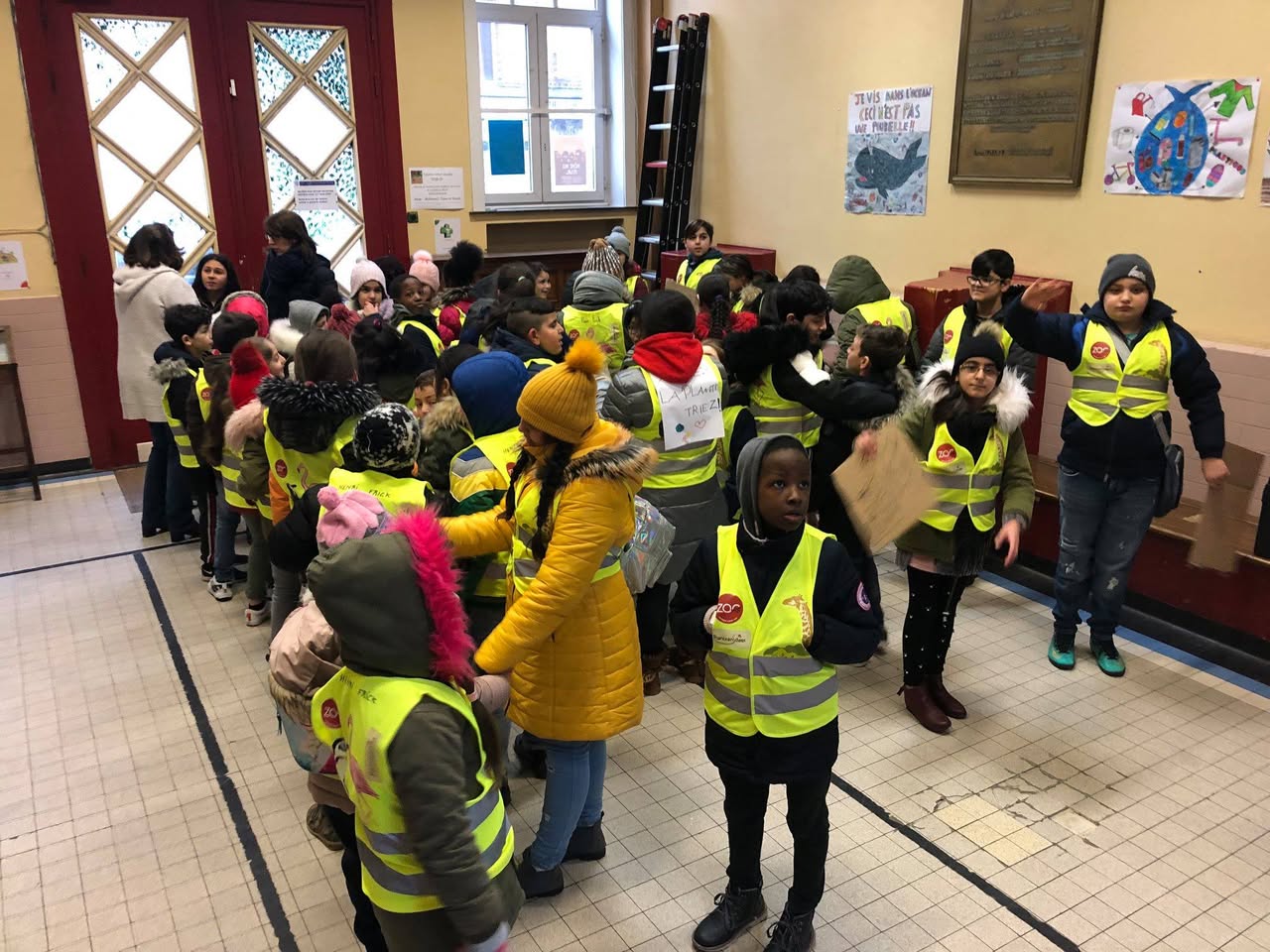 Les élèves mobilisés pour le climat