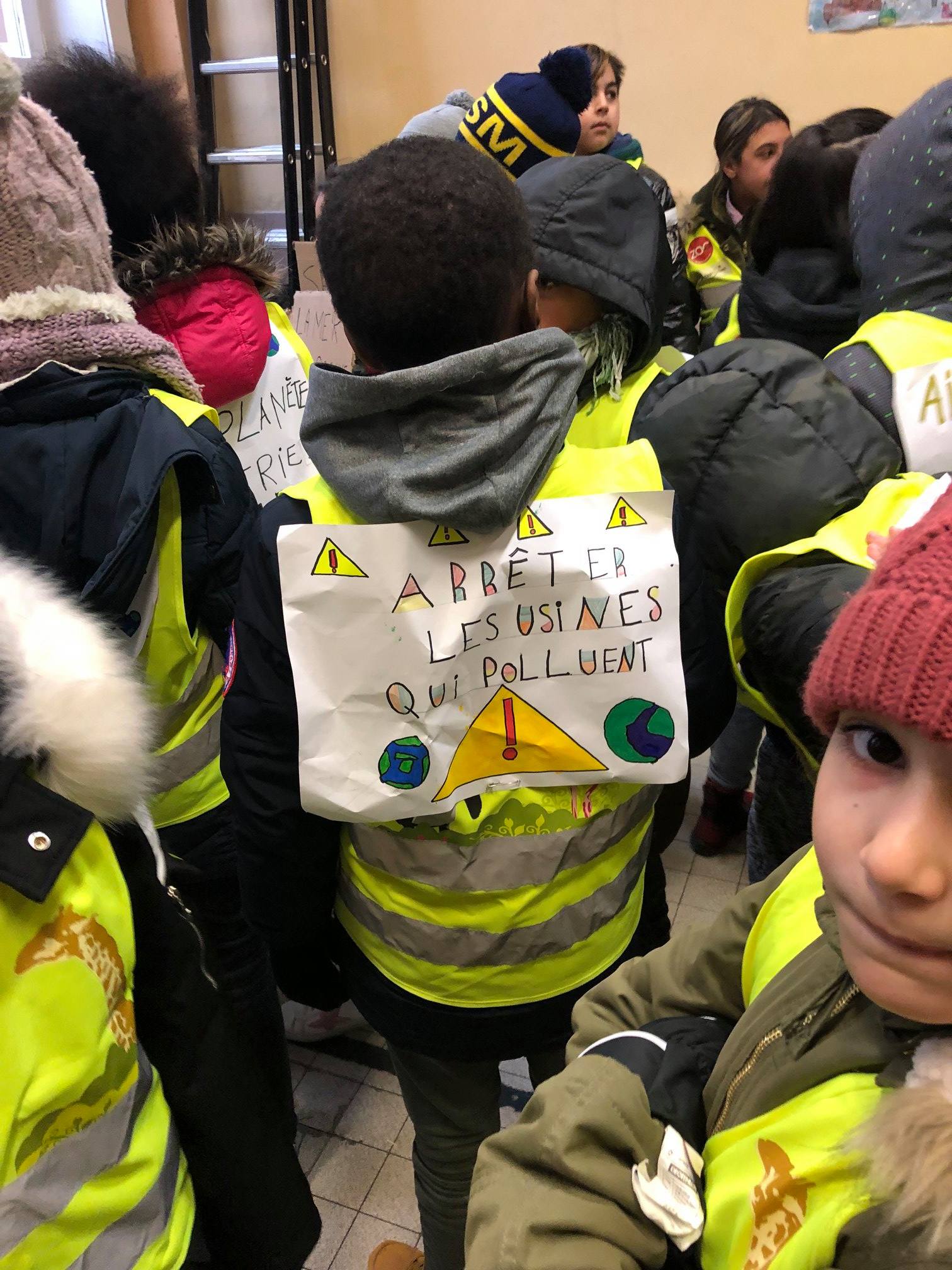 Les élèves mobilisés pour le climat