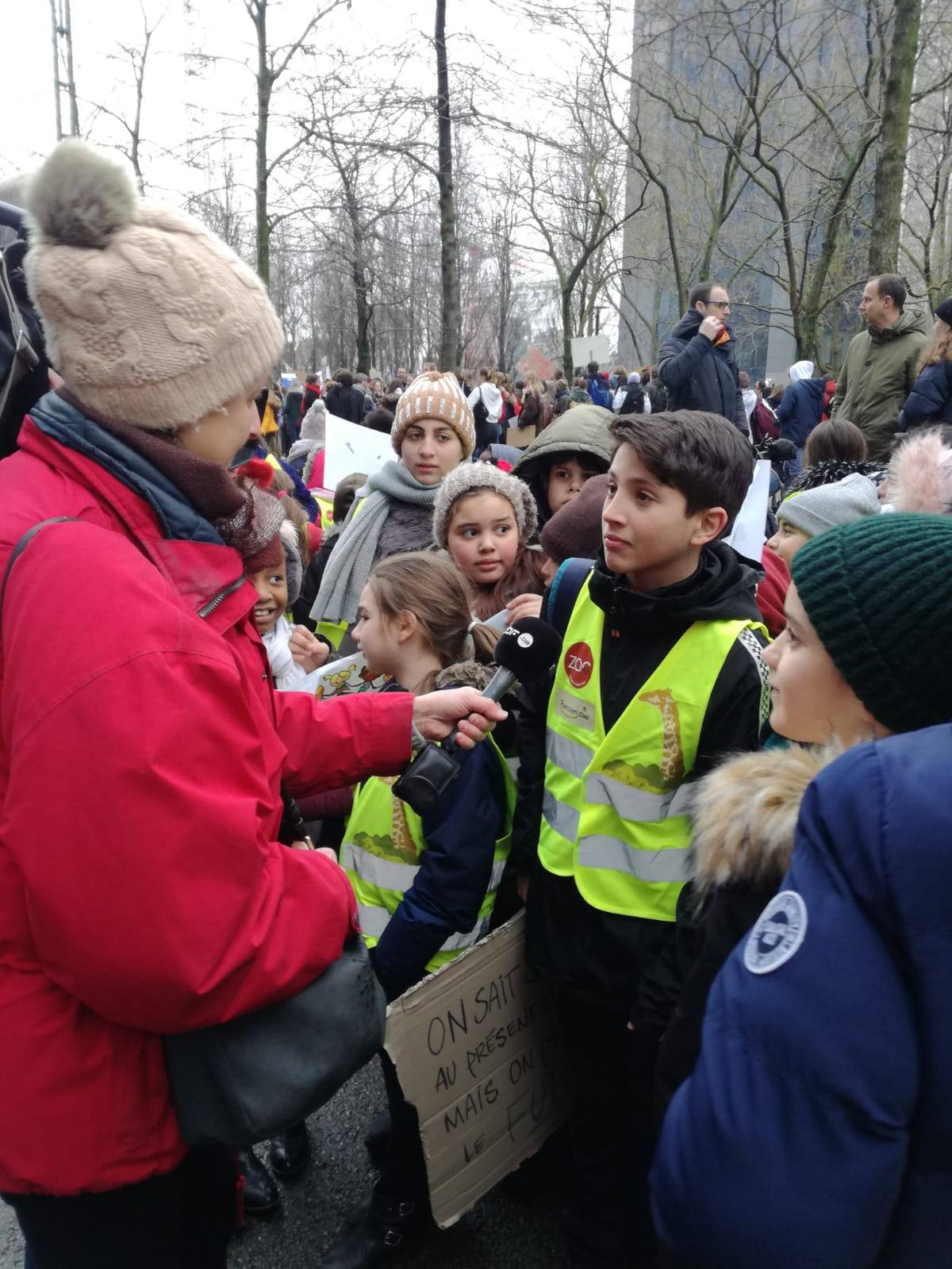 Les élèves mobilisés pour le climat