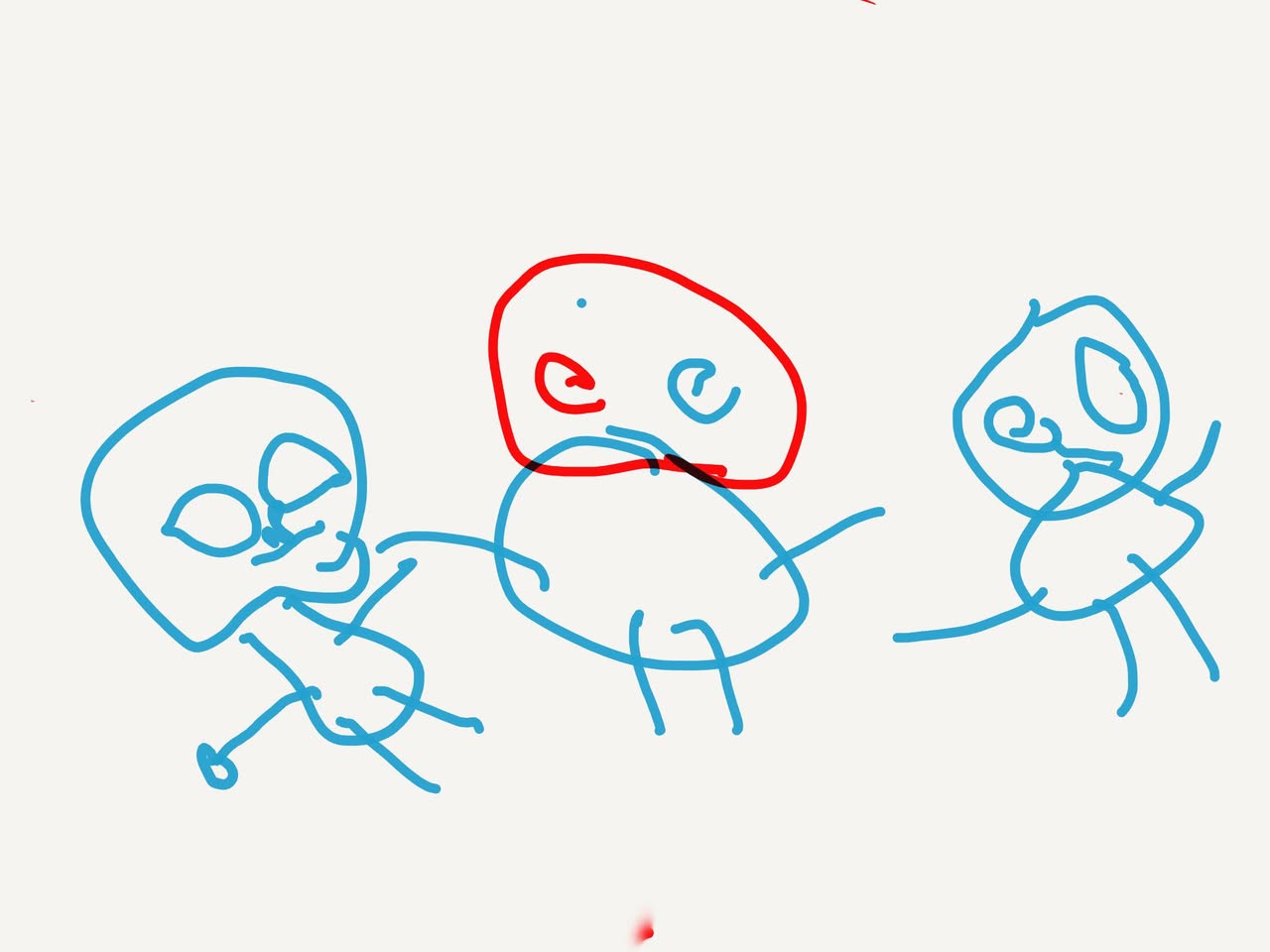 Dessin sur tablette en classe Montessori
