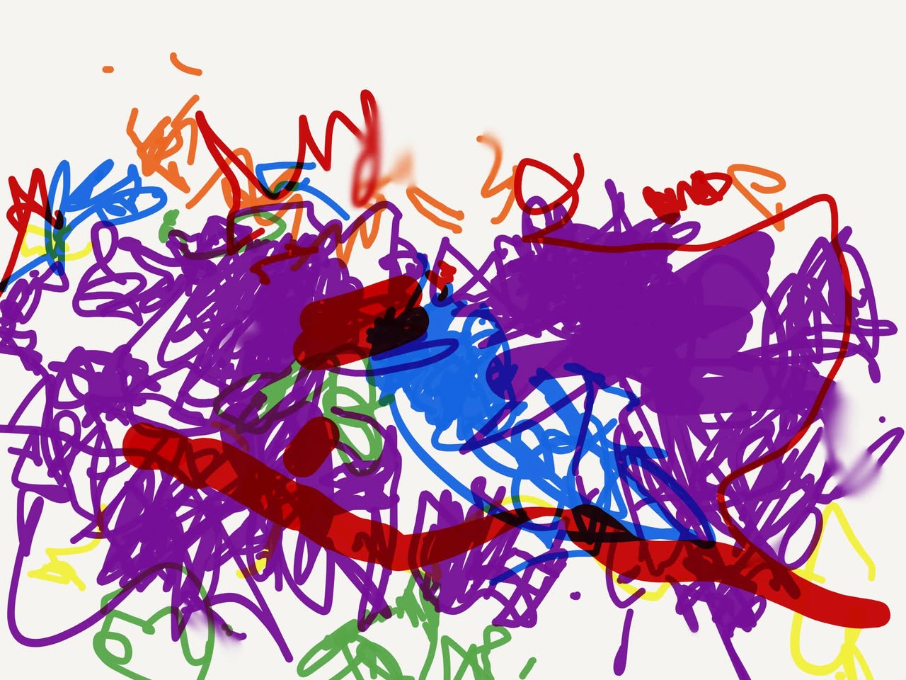 Dessin sur tablette en classe Montessori