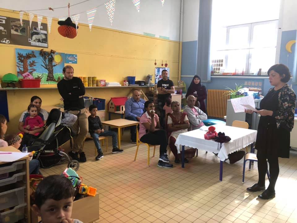 Réunion d’accueil des parents des maternelles