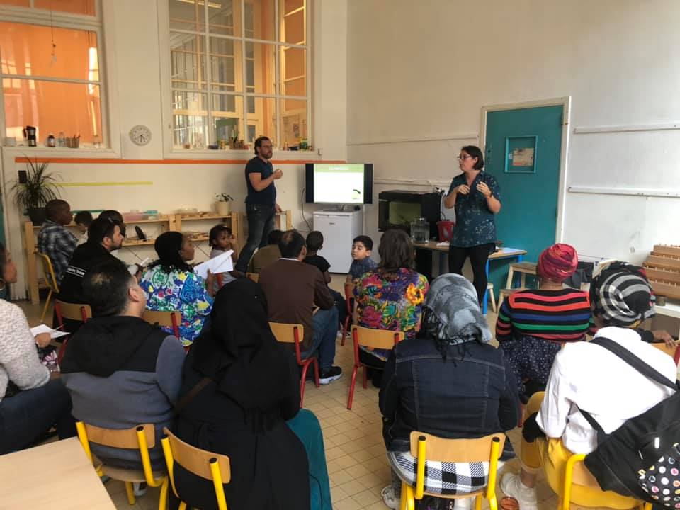 Réunion d’accueil des parents des maternelles