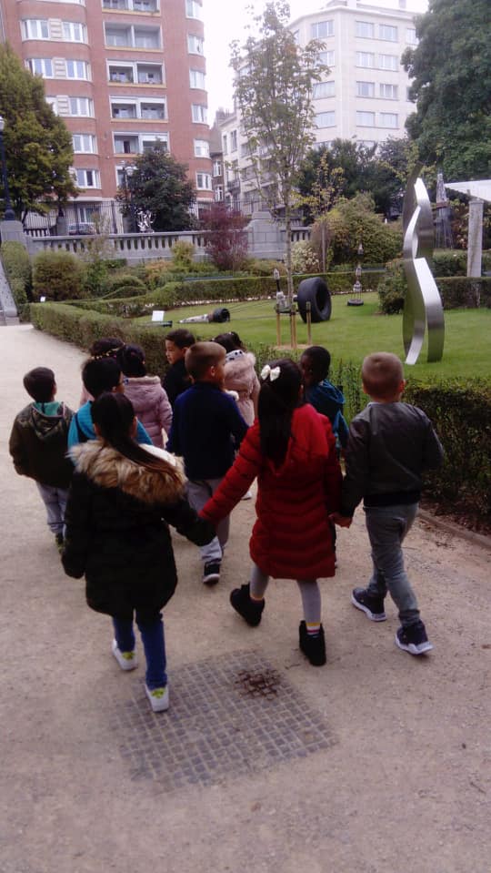 Visite de Mme Patricia avec les M3