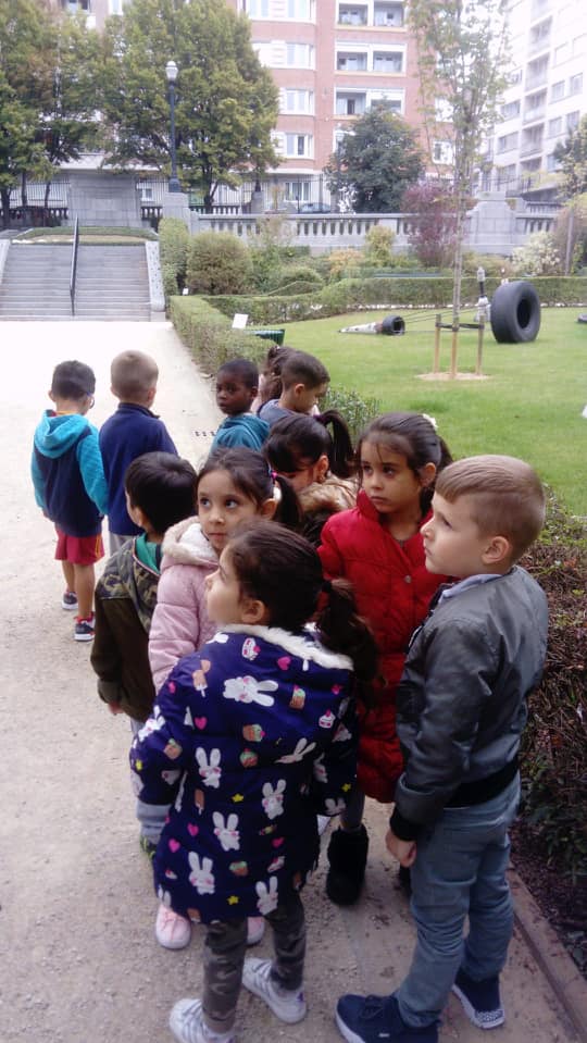 Visite de Mme Patricia avec les M3