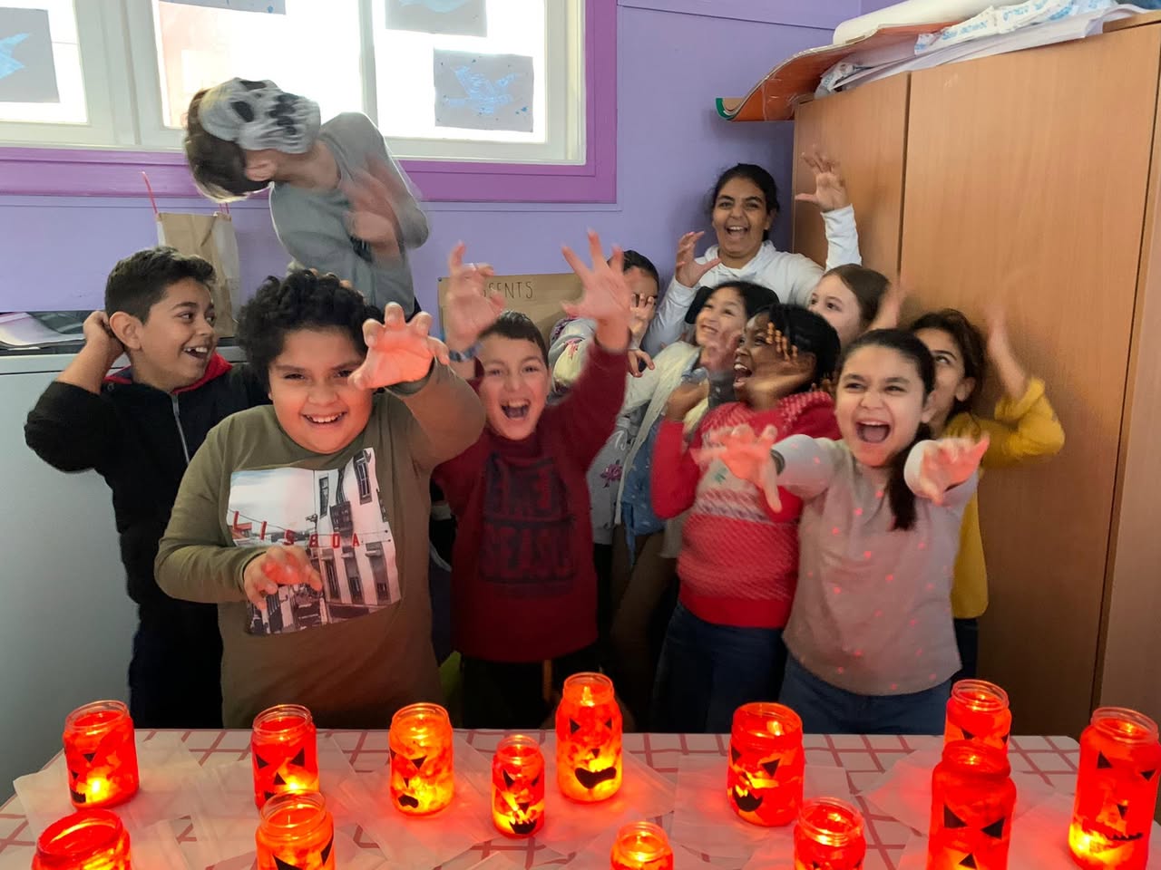 Préparation d’Halloween