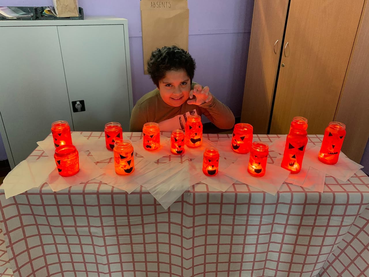 Préparation d’Halloween