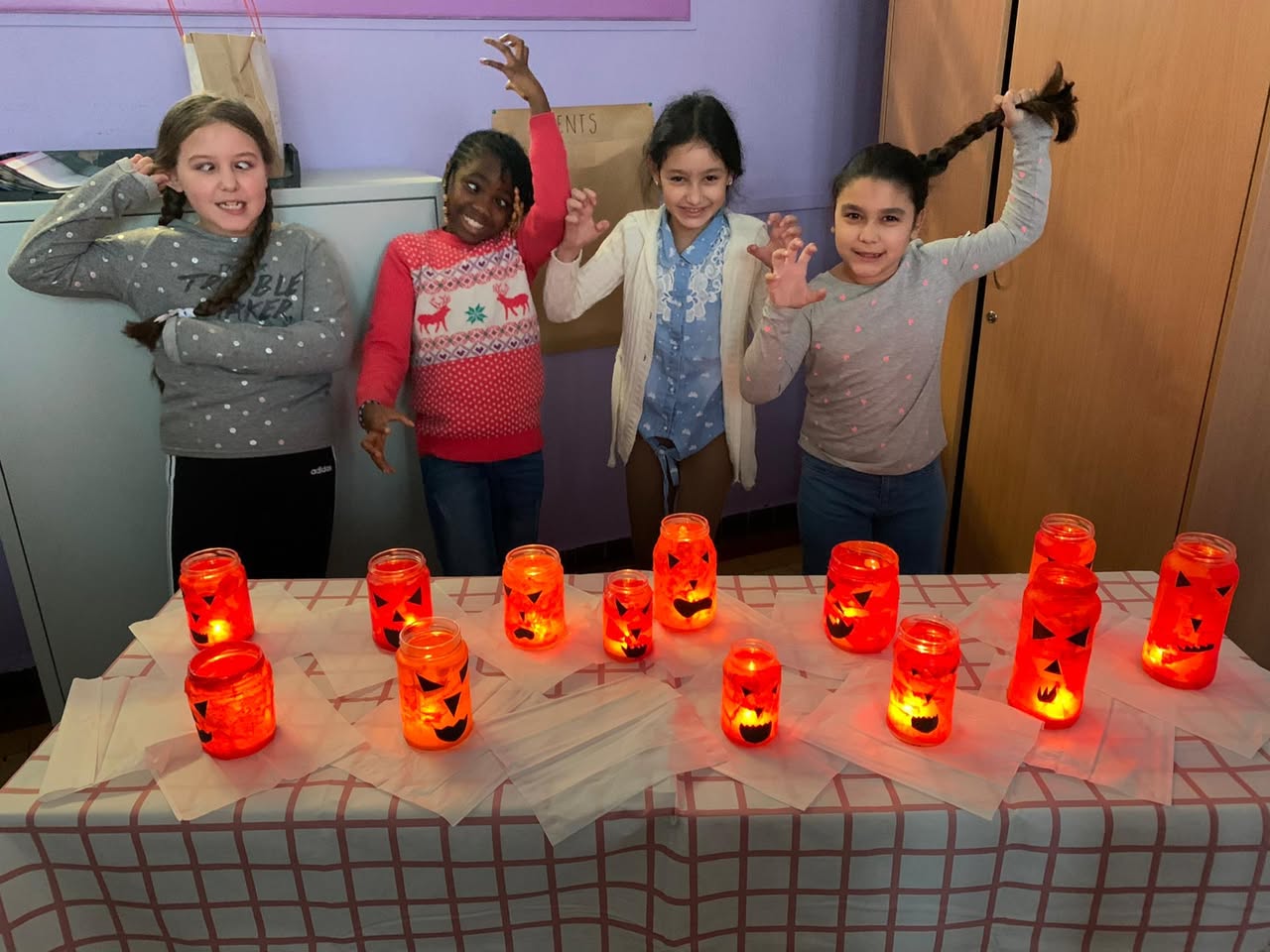 Préparation d’Halloween
