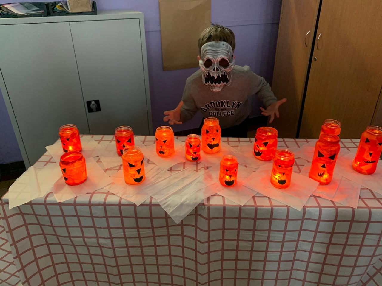 Préparation d’Halloween