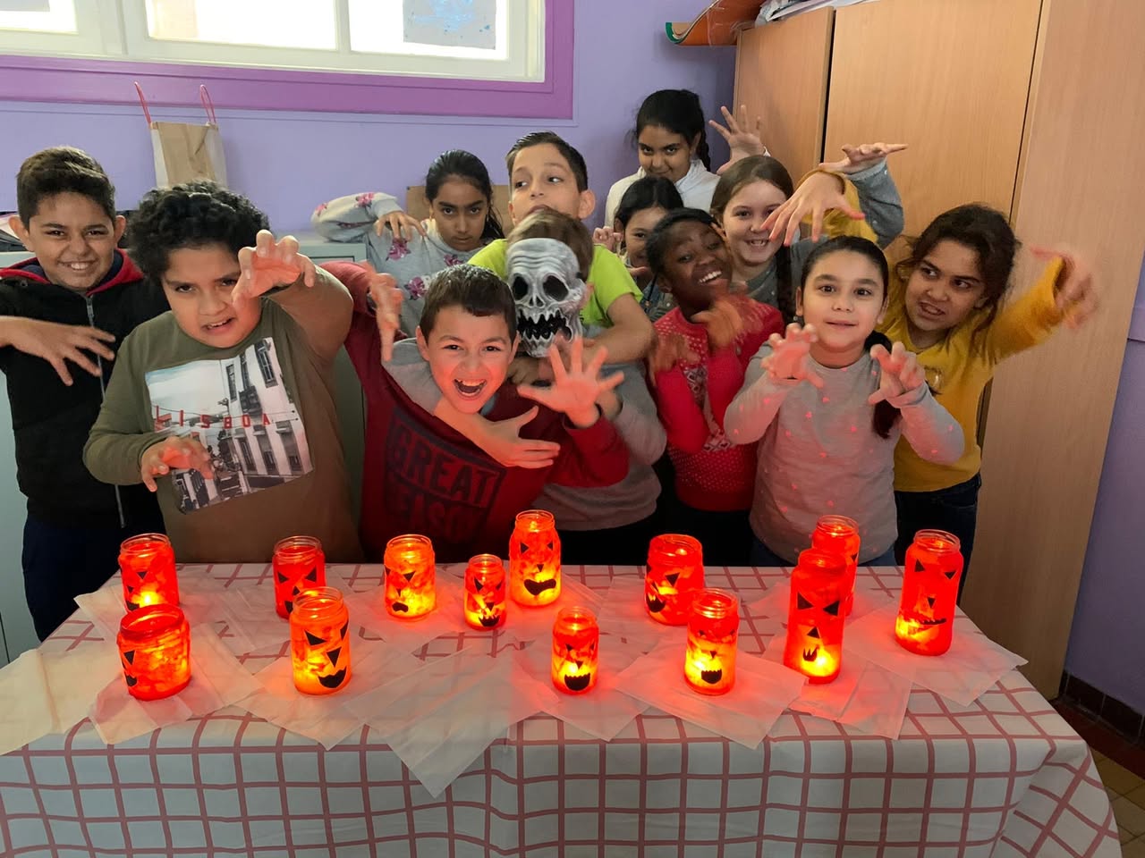 Préparation d’Halloween
