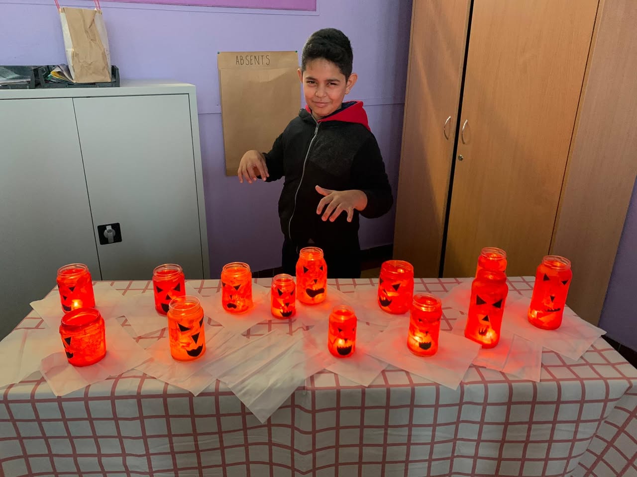 Préparation d’Halloween