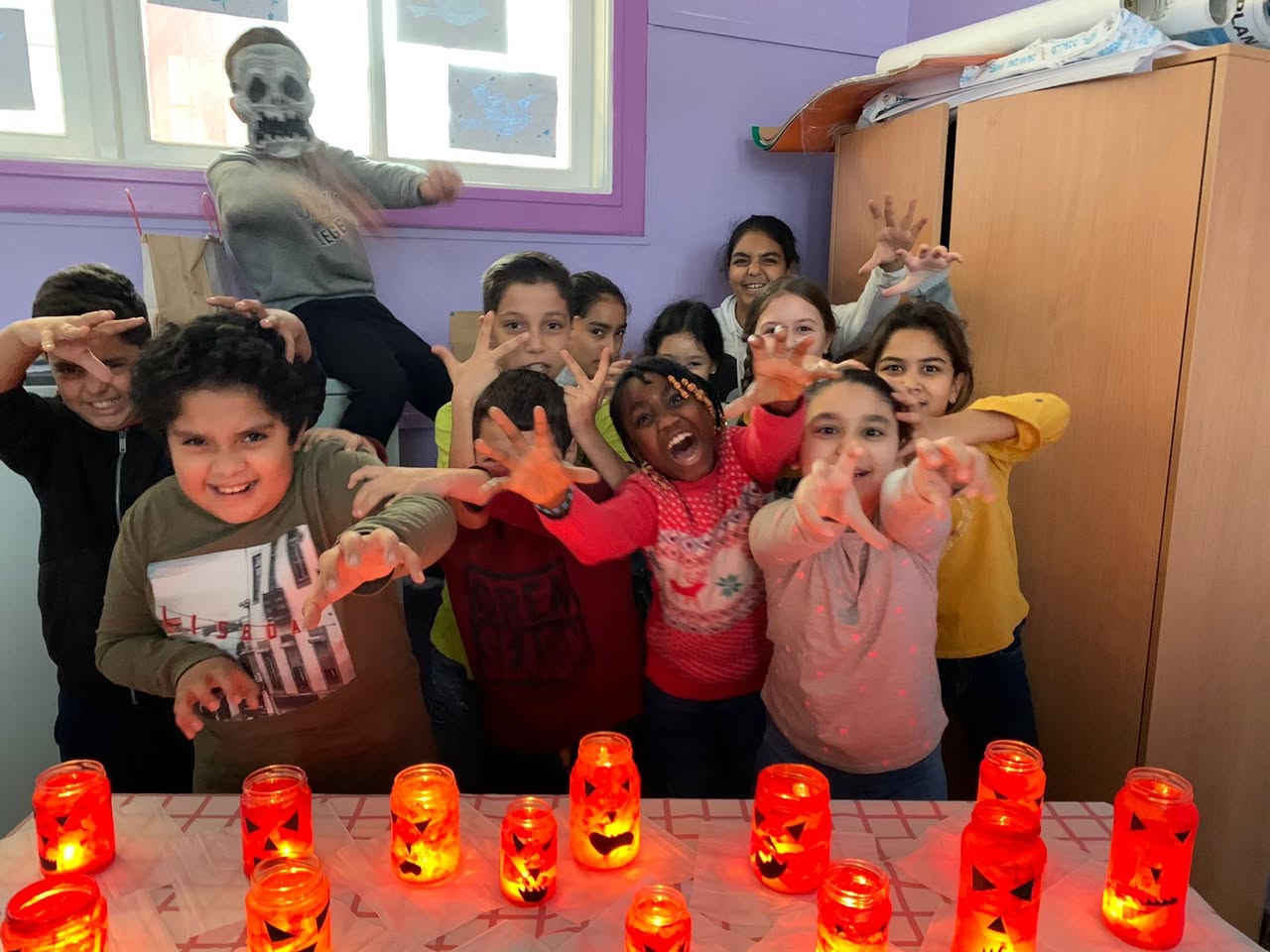 Préparation d’Halloween