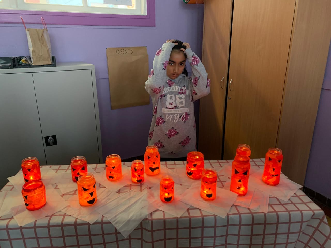 Préparation d’Halloween