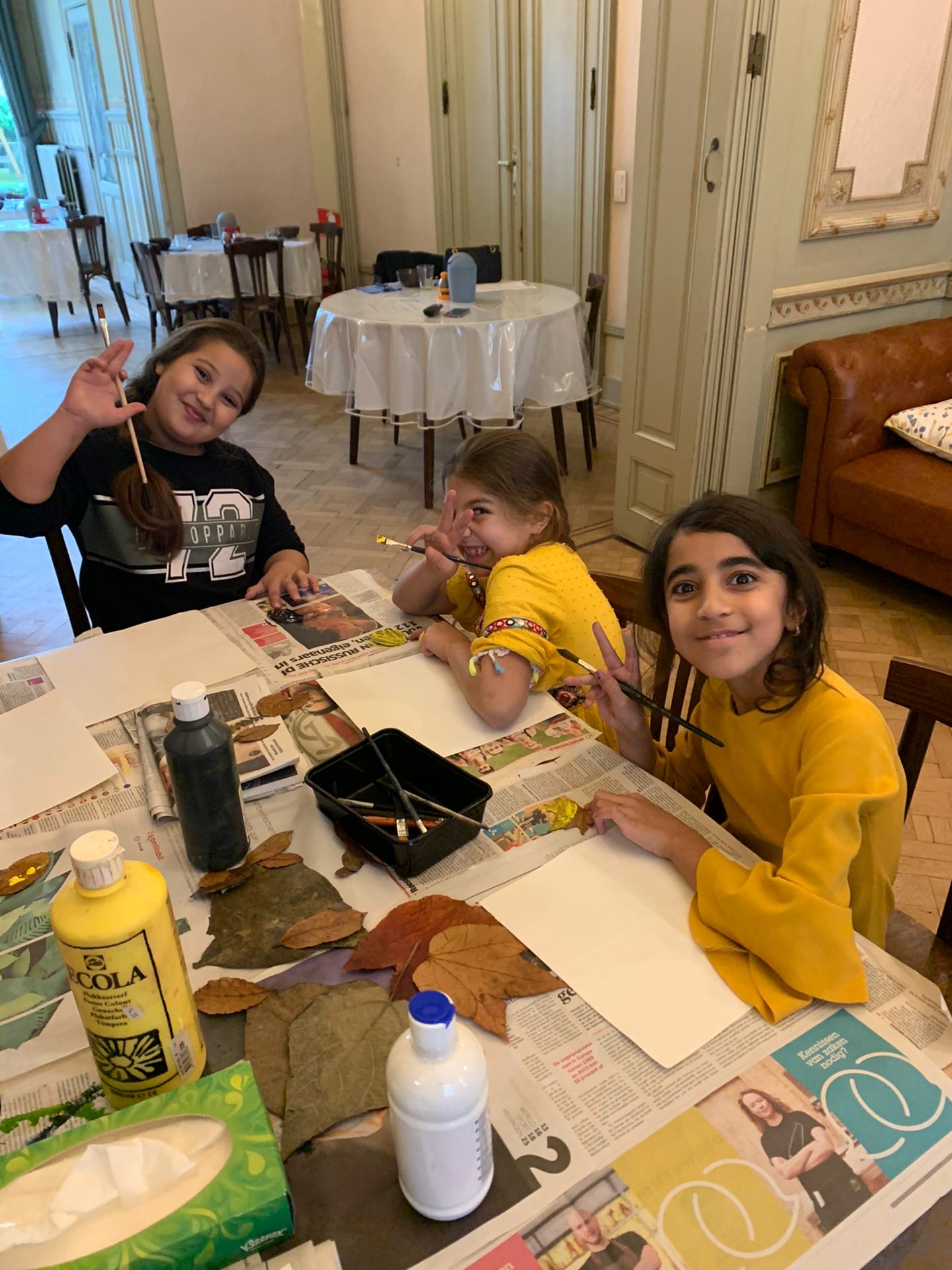 Bricolages d’automne à la Maison des familles