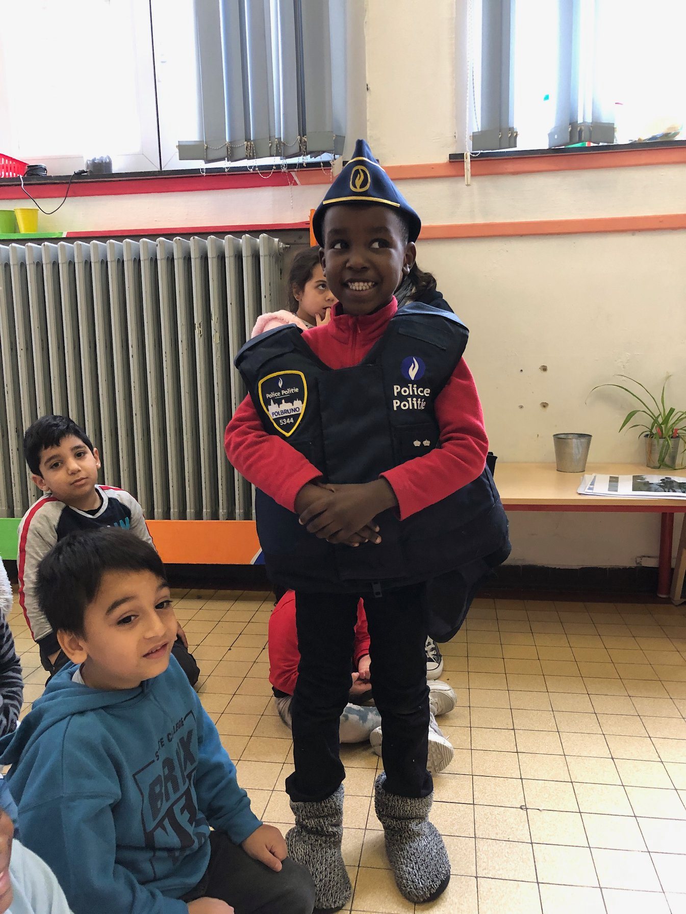 Visite de la police chez Monsieur Cédric