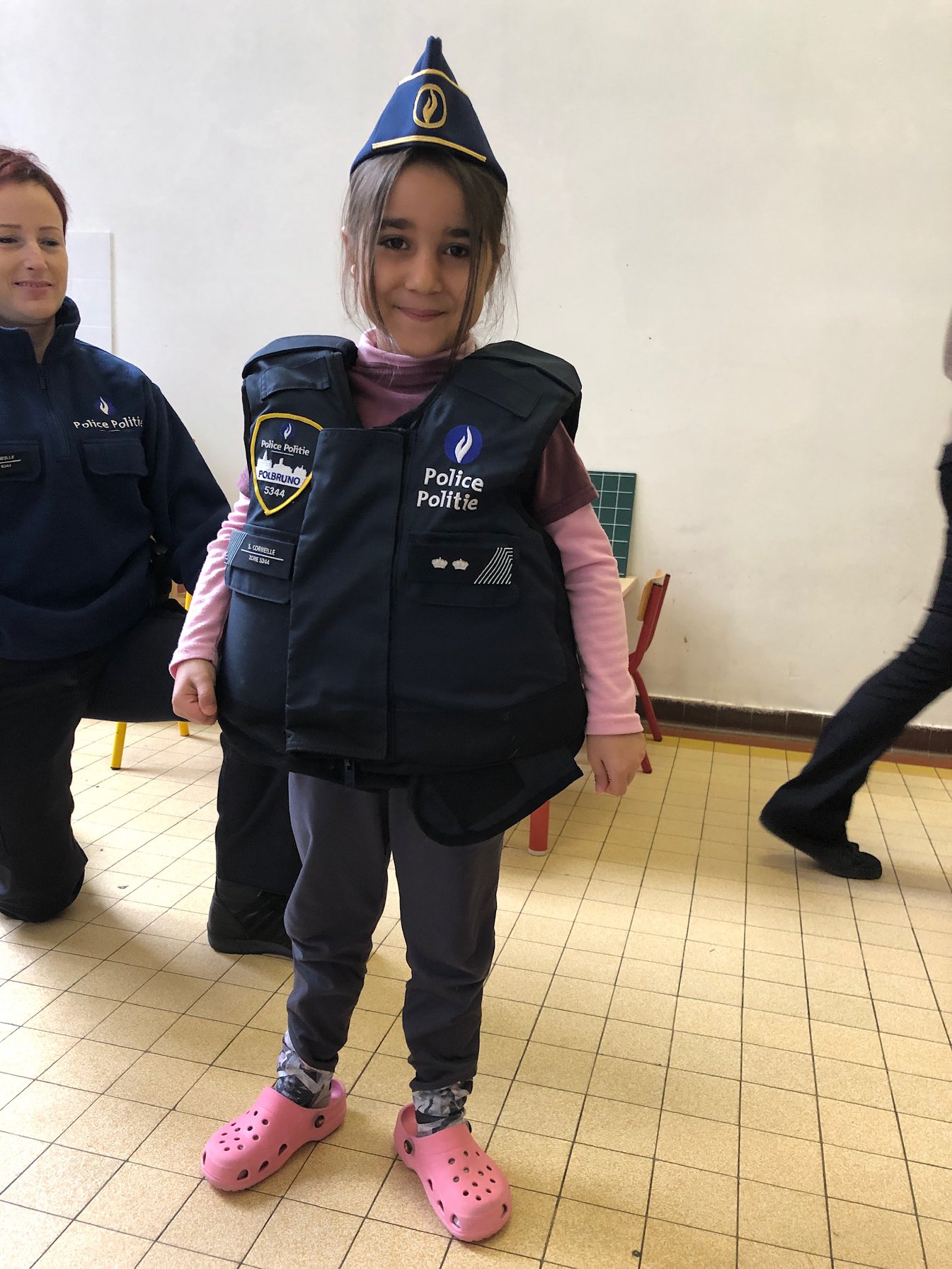 Visite de la police chez Monsieur Cédric
