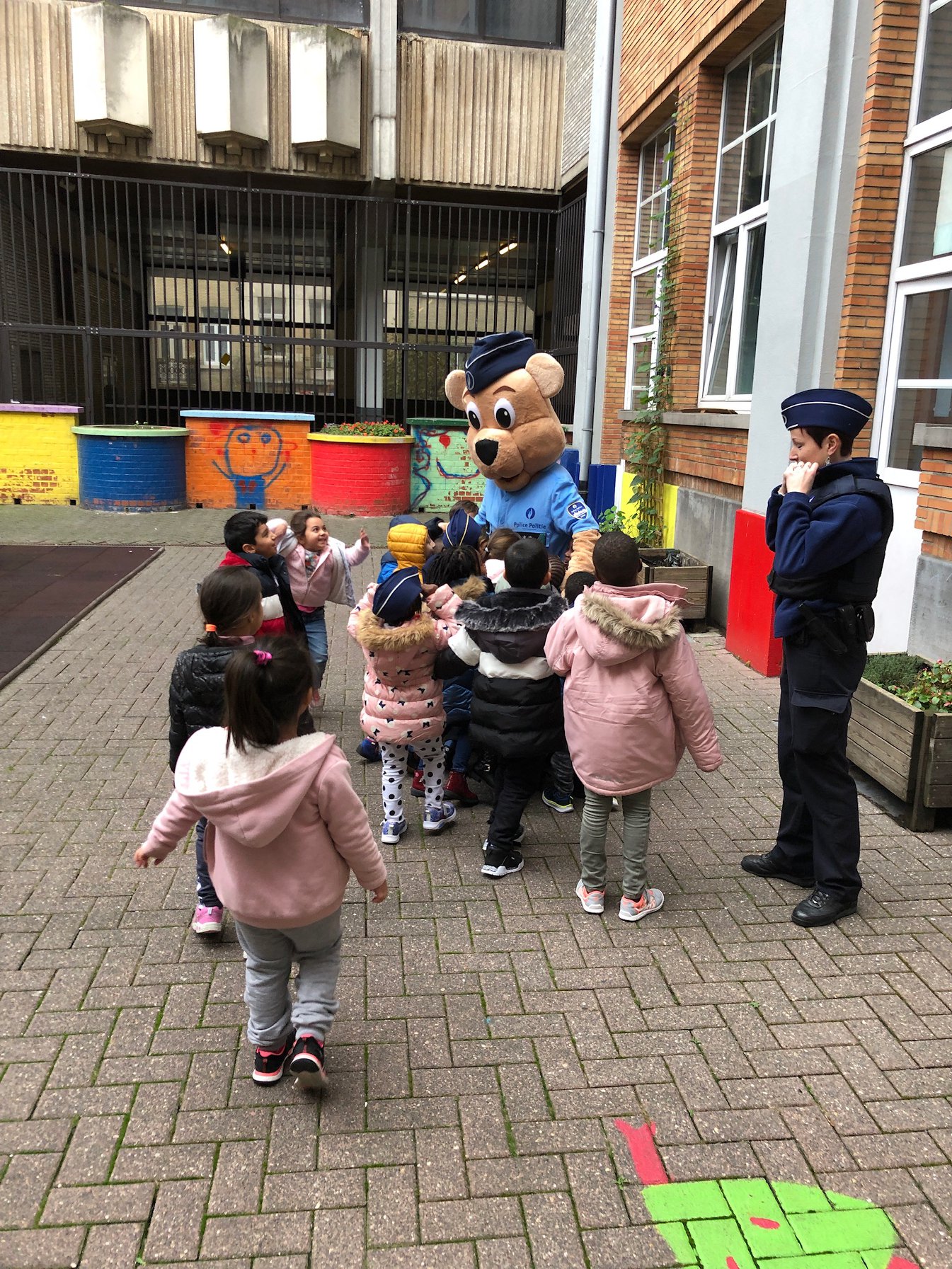 Visite de la police chez Monsieur Cédric