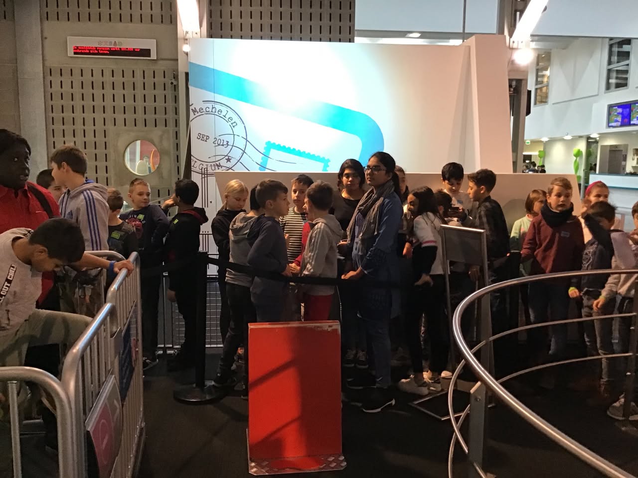 Les élèves de P5-P6 à Technopolis
