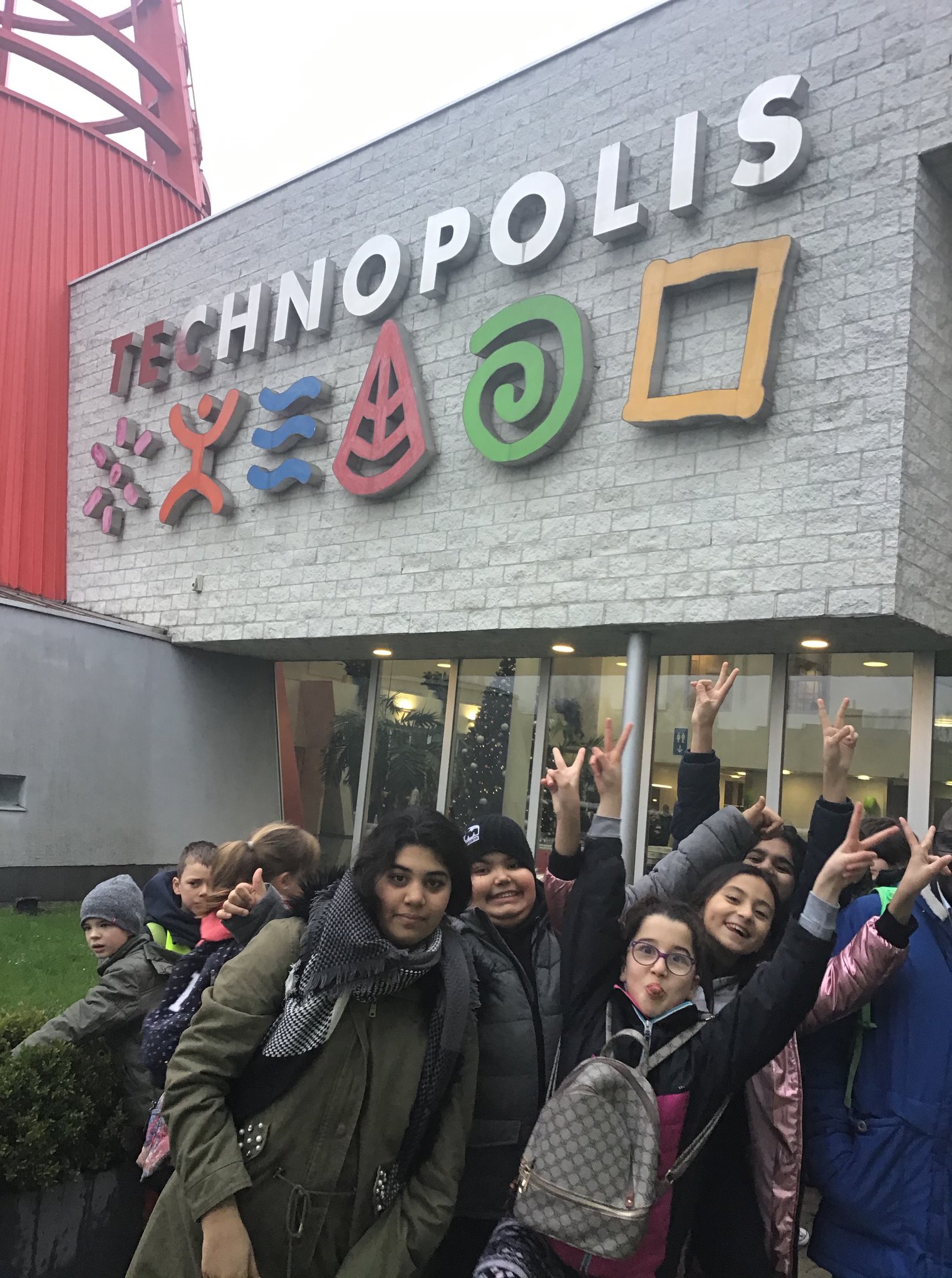 Les élèves de P5-P6 à Technopolis