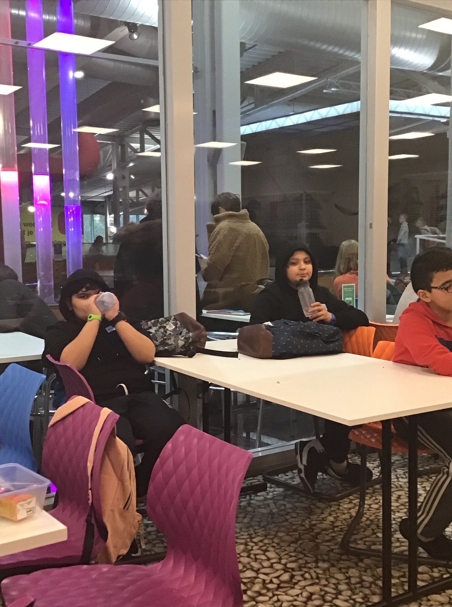 Les élèves de P5-P6 à Technopolis
