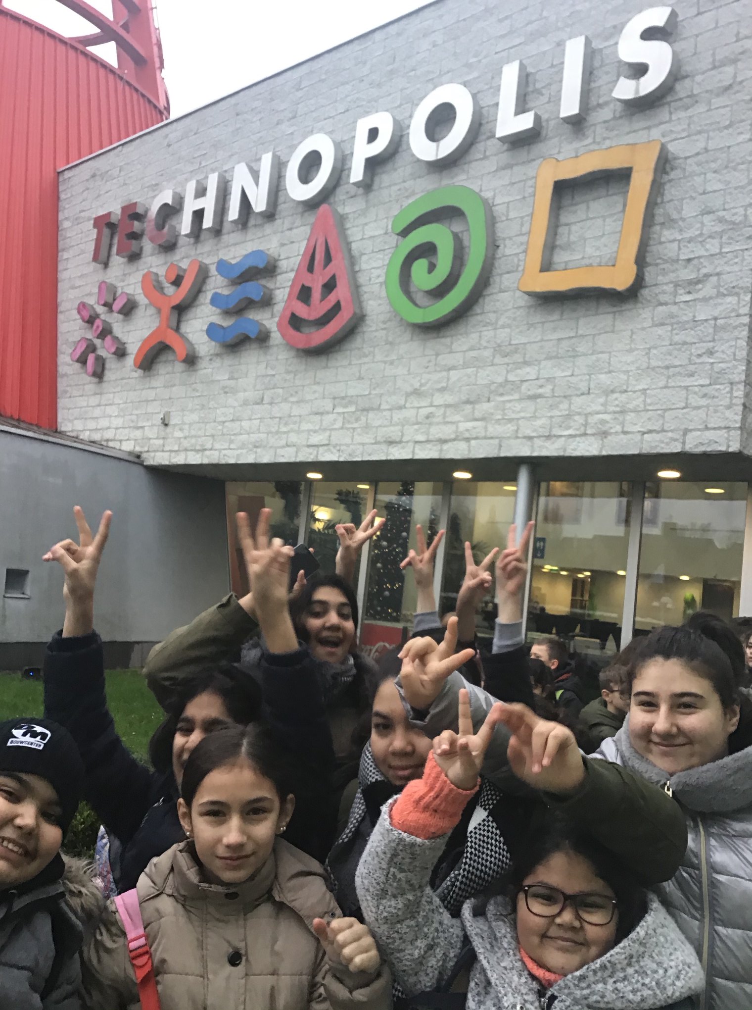 Les élèves de P5-P6 à Technopolis