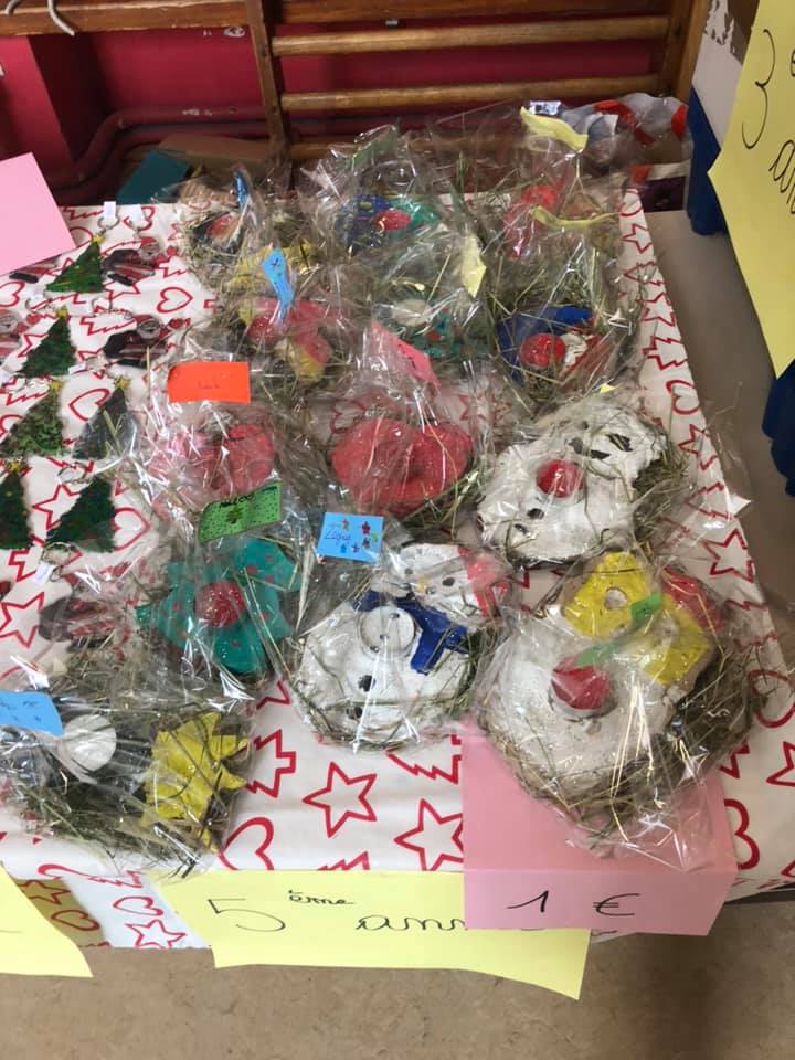 Marché de Noël 2019 à l'école Henri Frick