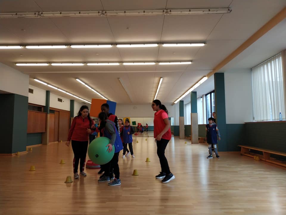 Journée sportive à l’ULB pour les P5