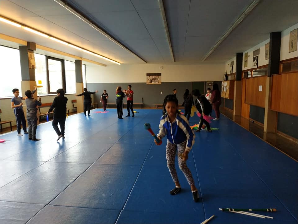 Journée sportive à l’ULB pour les P5