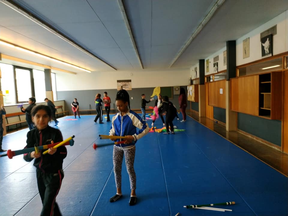 Journée sportive à l’ULB pour les P5